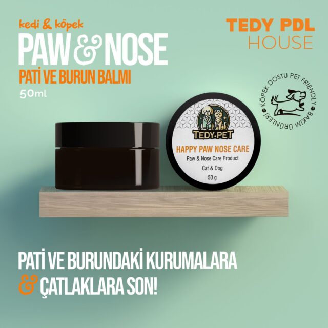 TedyPet Pati & Burun Balmı – Doğanın Gücüyle Koruyucu Bakım!